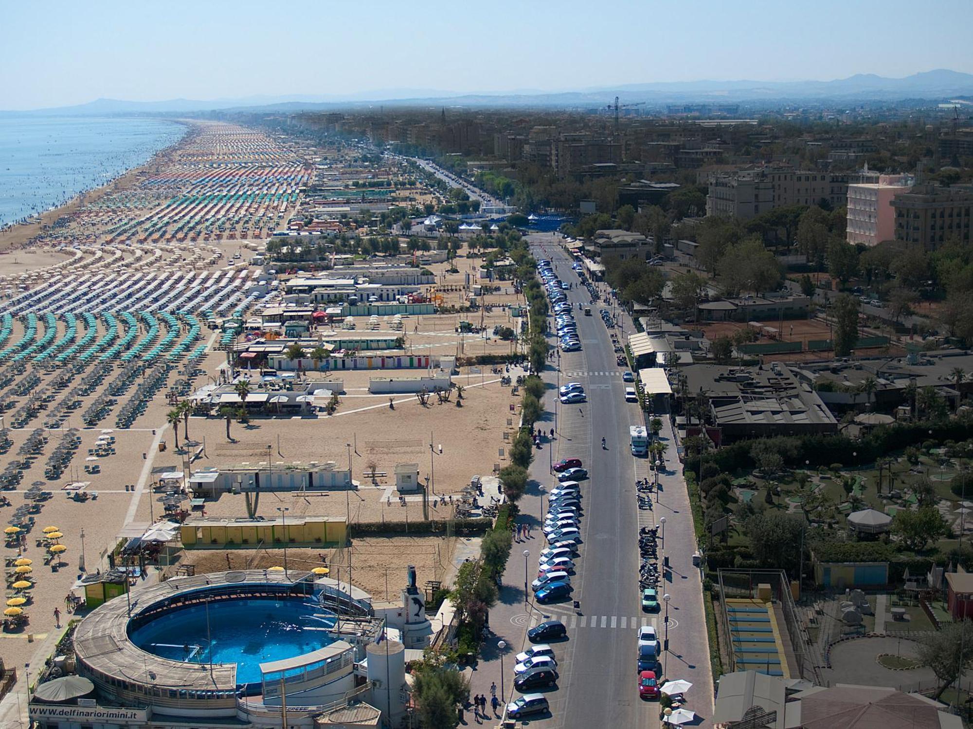 Hotel Milton Rimini Exterior foto